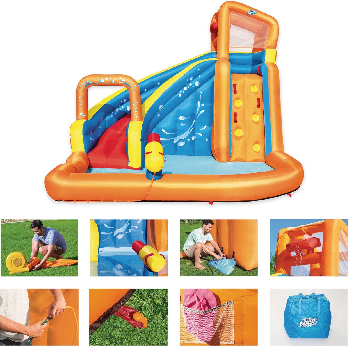 SplashZone Uppblåsbart vattenland