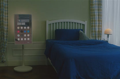 27 tum vridbar/flyttbar Smart TV med inbyggt batteri